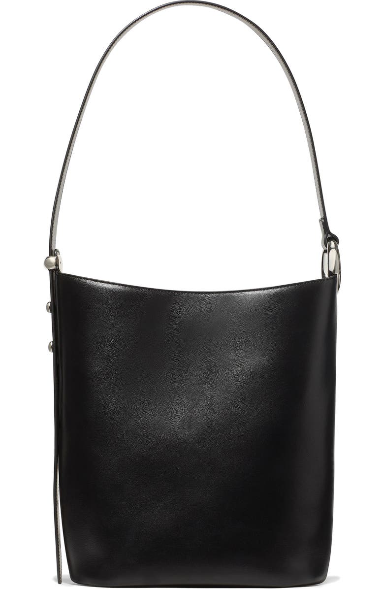 Halo Fine Grain Leather Bucket Bag