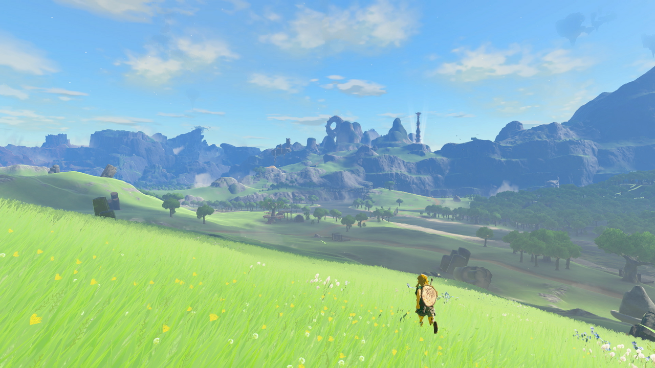 Hyrule Field in Tears of the Kingdom
