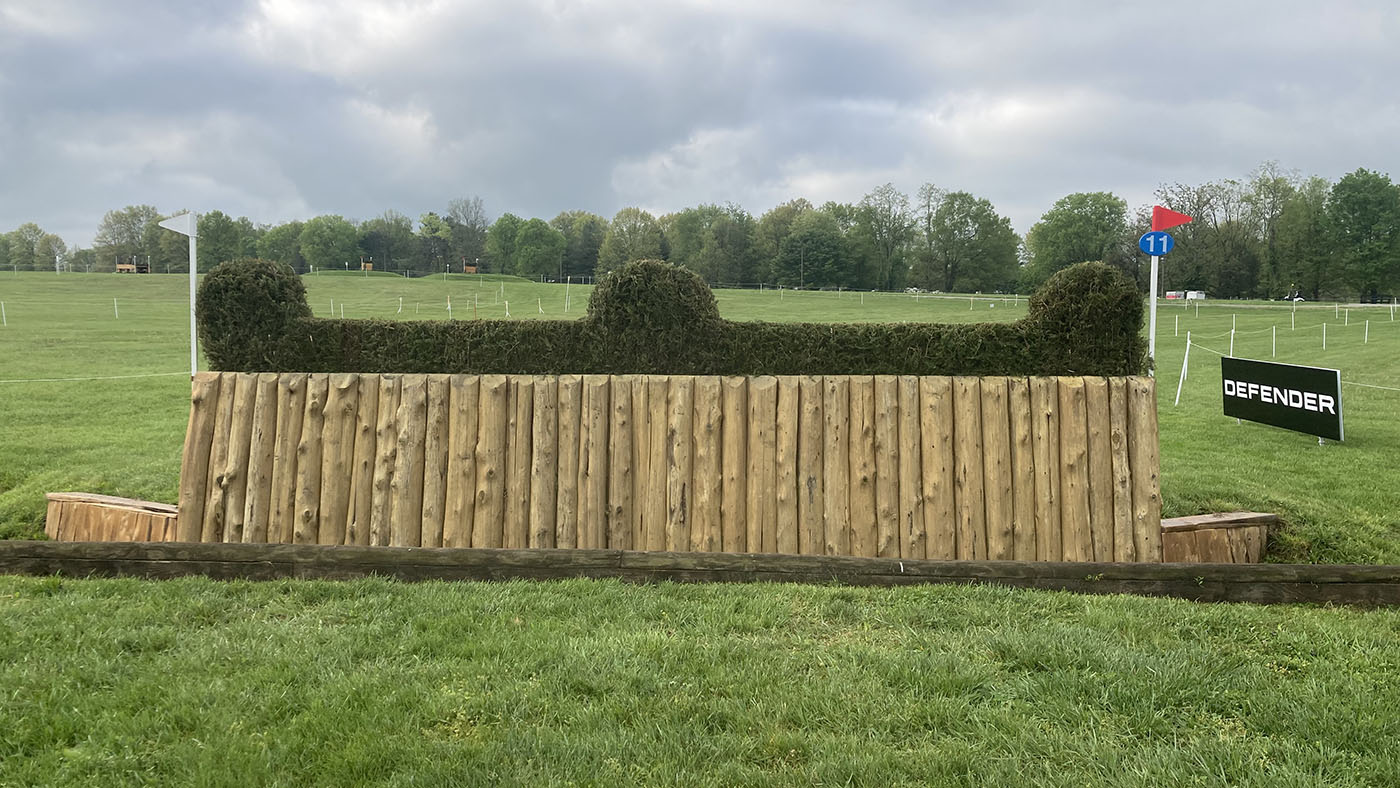 Kentucky Three-Day Event cross-country course 2024 fence 11