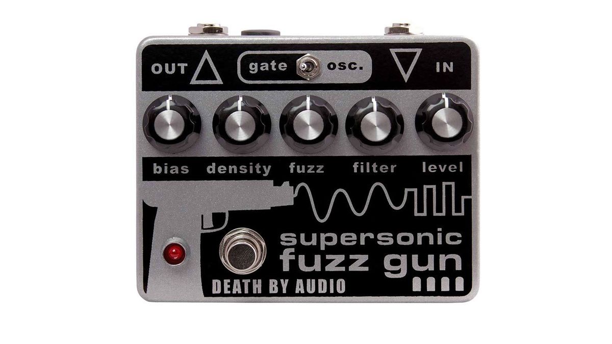 Best fuzz pedals: Death by Audio Supersonic Fuzz Gun Pedal