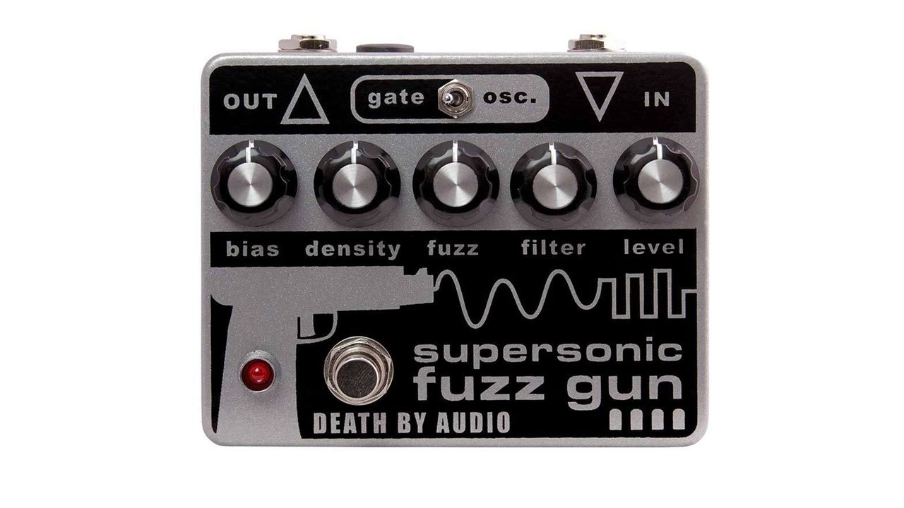 Best fuzz pedals: Death by Audio Supersonic Fuzz Gun Pedal