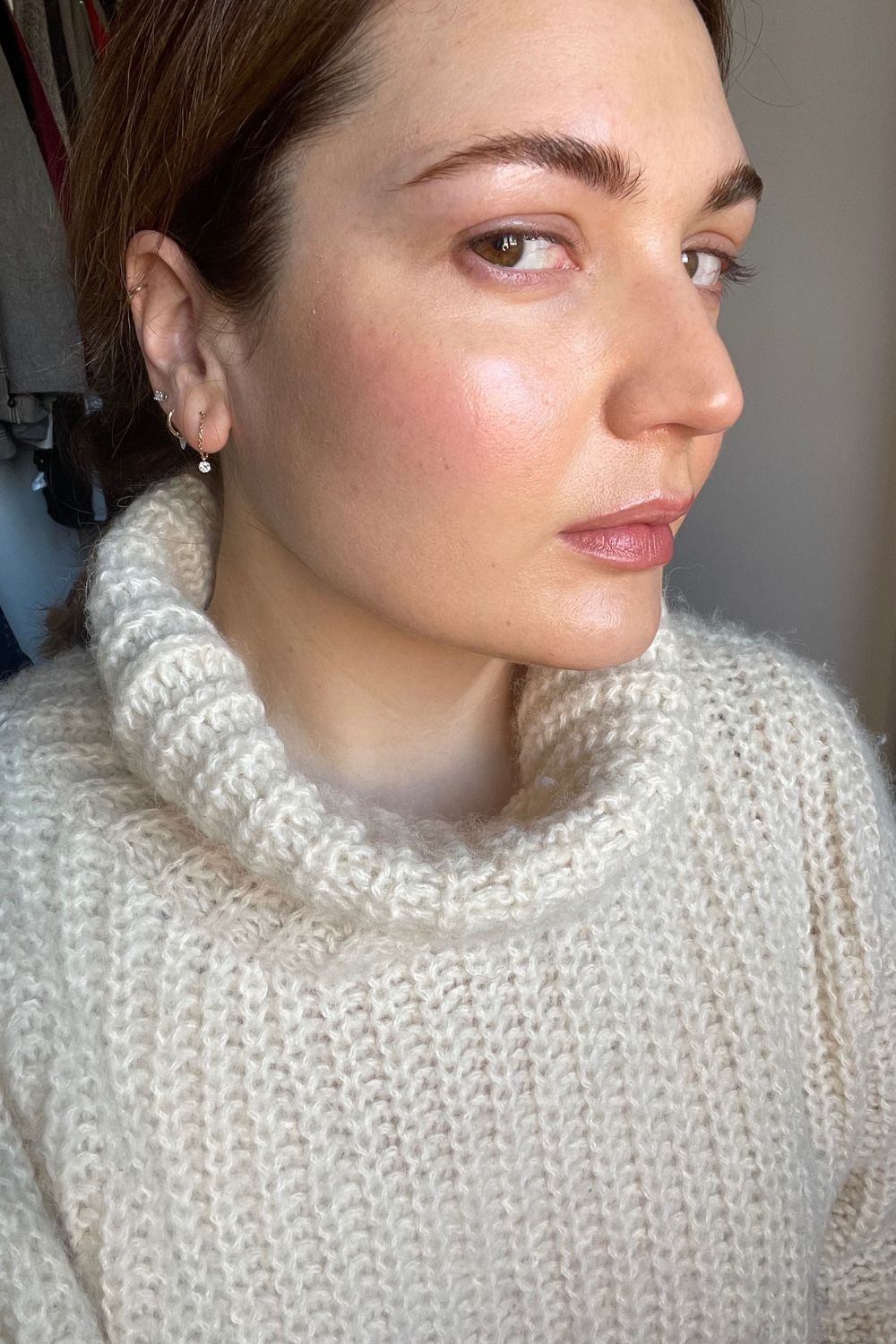 Madeleine Spencer wearing Lancôme Teint Idôle Ultra Wear Care and Glow