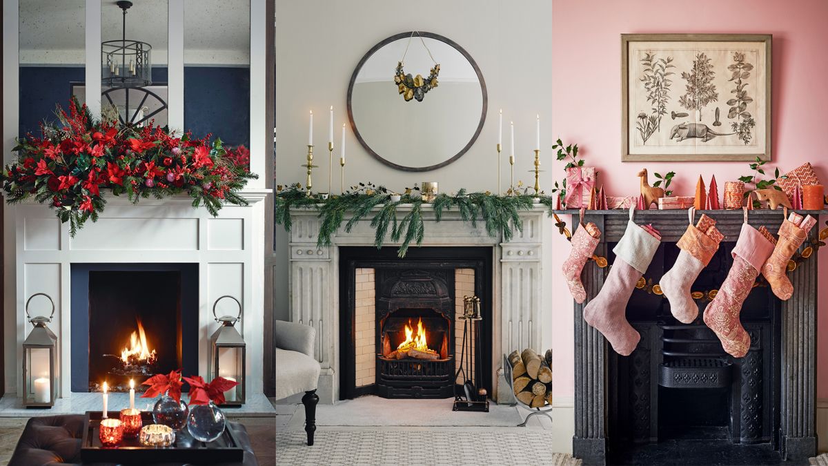 Christmas mantel decor ideas – 10 tips for fabulously festive mantelpieces