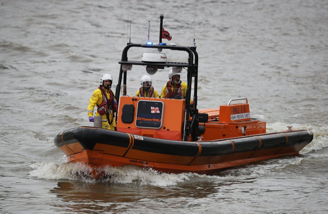 A RNLI lifeboat