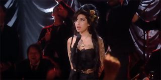 Amy Winehouse in the documentary Amy
