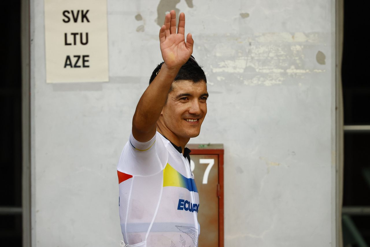 Tokyo 2020 Olympic Games - Olimpiadi Tokyo 2020 - Men's Road Race - Musashinonomori Park - Fuji Internetional Speedway 234 km - 24/07/2021 - Richard Carapaz (ECU - Ineos Grenadiers) - photo Luca Bettini/BettiniPhoto&Acirc;&copy;2021