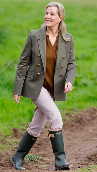 Duchess Sophie visits Shallowford Farm in 2022