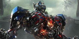 Optimus Prime in Transformers movie