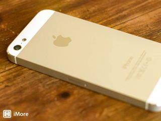 iphone 5c gold front