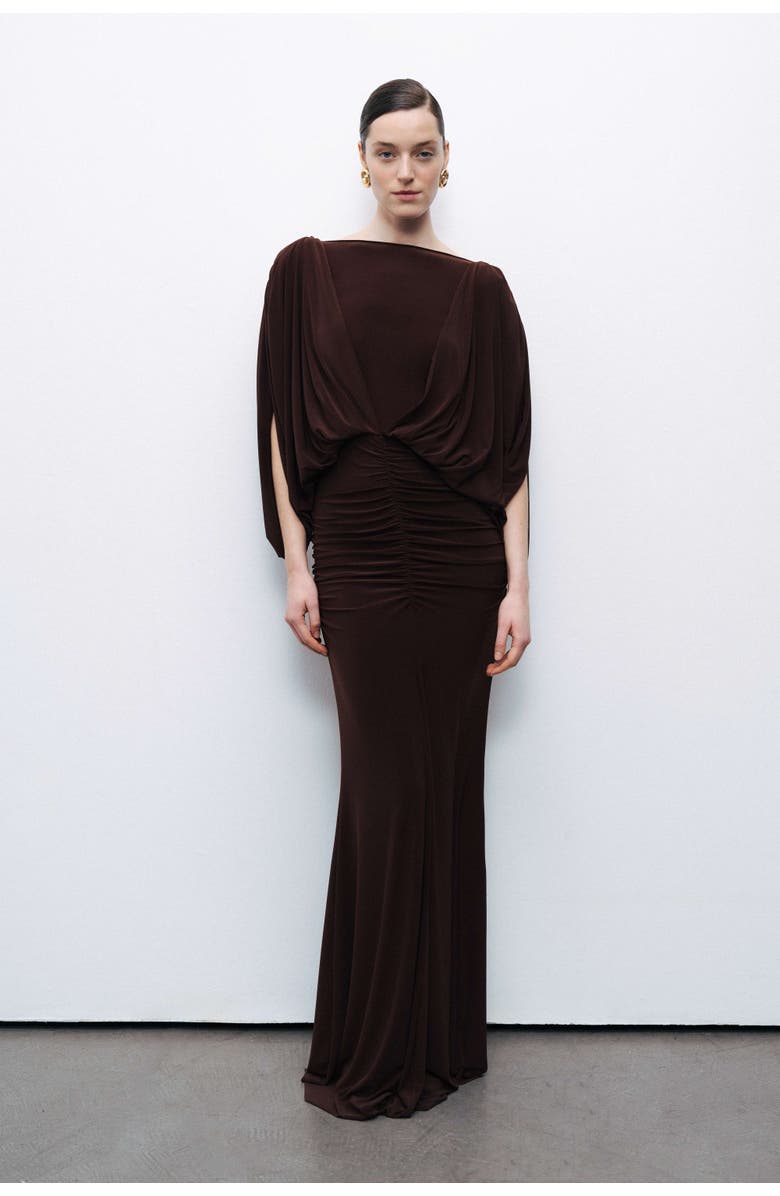 Draped Maxi Dress