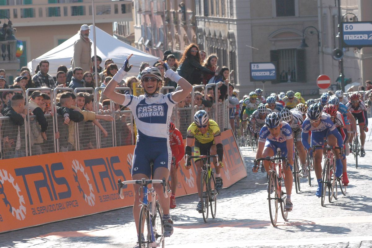 Filippo Pozzato won Tirreno-Adriatico at the age of 21 in 2003.