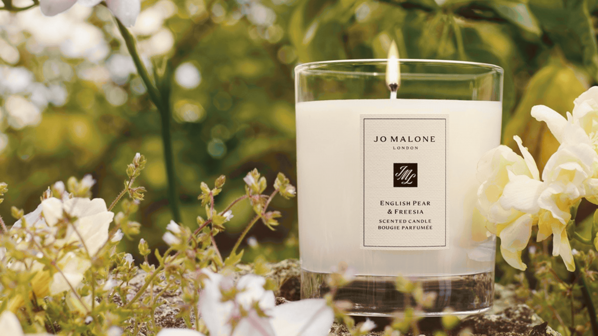 A GIF of pome scented candles and diffusers