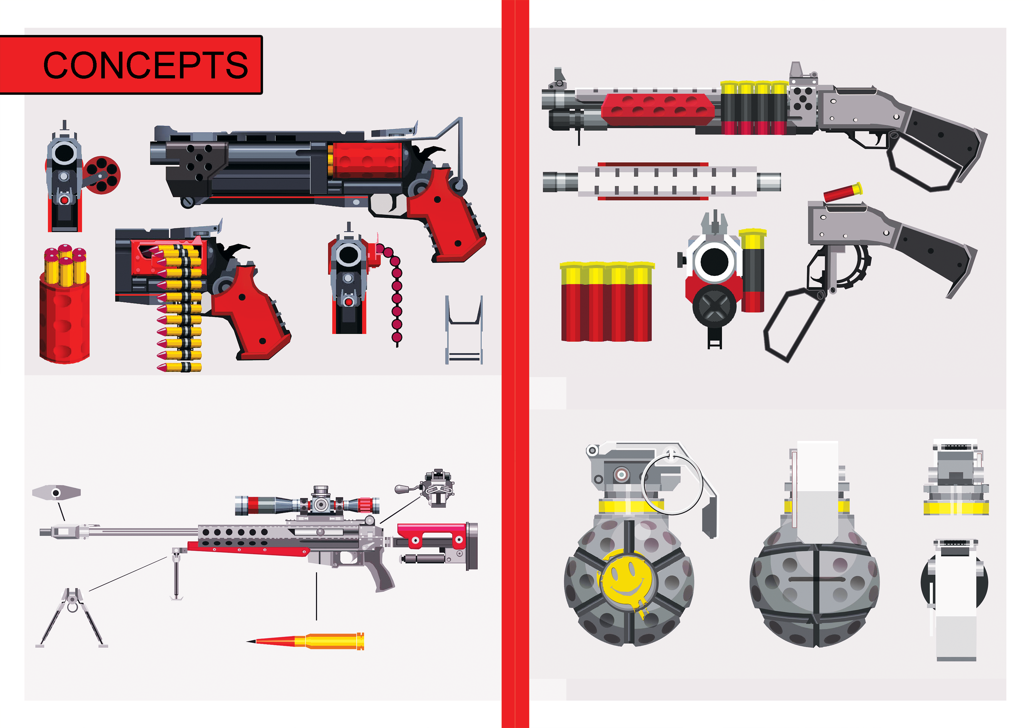 Art for the video game Mullet Madjack