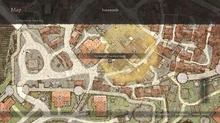 Dragon's Dogma 2 Vernworth Vocation Guild map