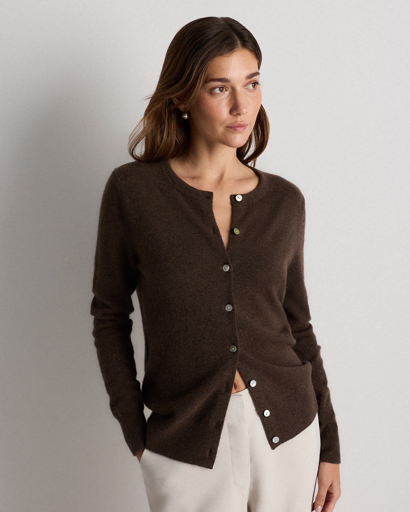 Quince, Mongolian Cashmere Cardigan Sweater