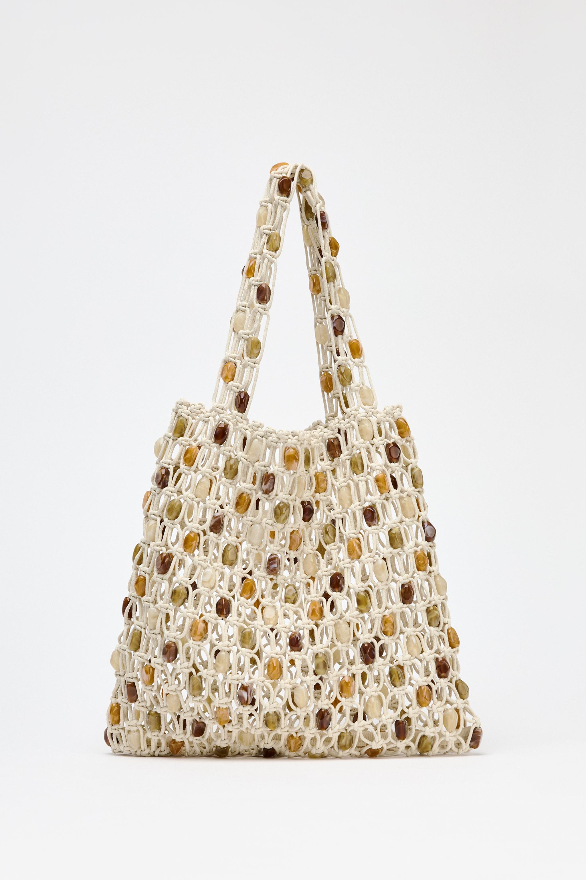 Beaded Shopper Bag