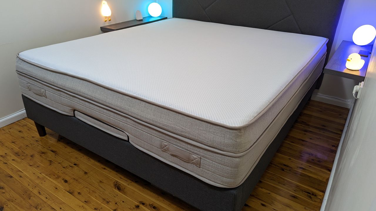 A fully setup Eva Premium Adapt Mattress