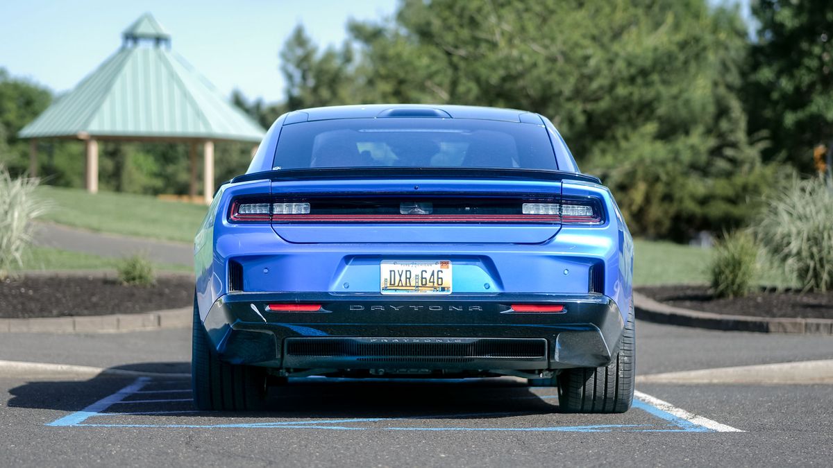 2025 Dodge Charger EV test drive.