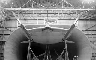 space history, NACA, wind tunnels, unique aircraft
