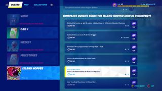 Fortnite Parkour Universe Island Hopper challenge