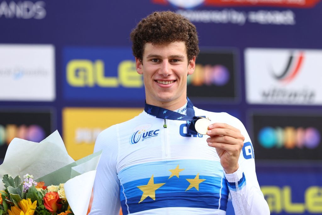 European Championships: Alec Segaert wins under-23 men&#039;s time trial title in Emmen