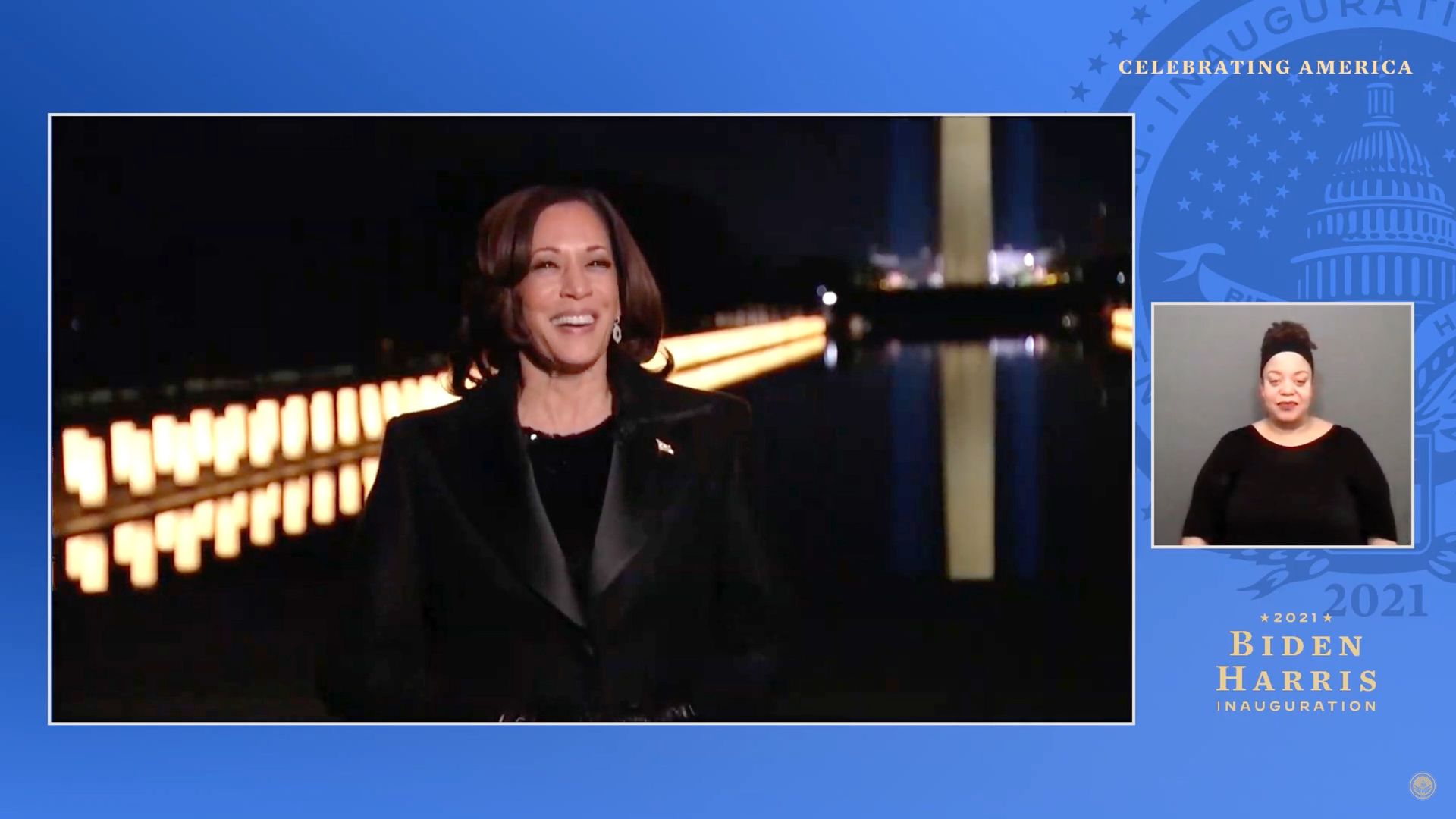 Kamala Harris Inauguration Night AllBlack Outfit by Sergio Hudson