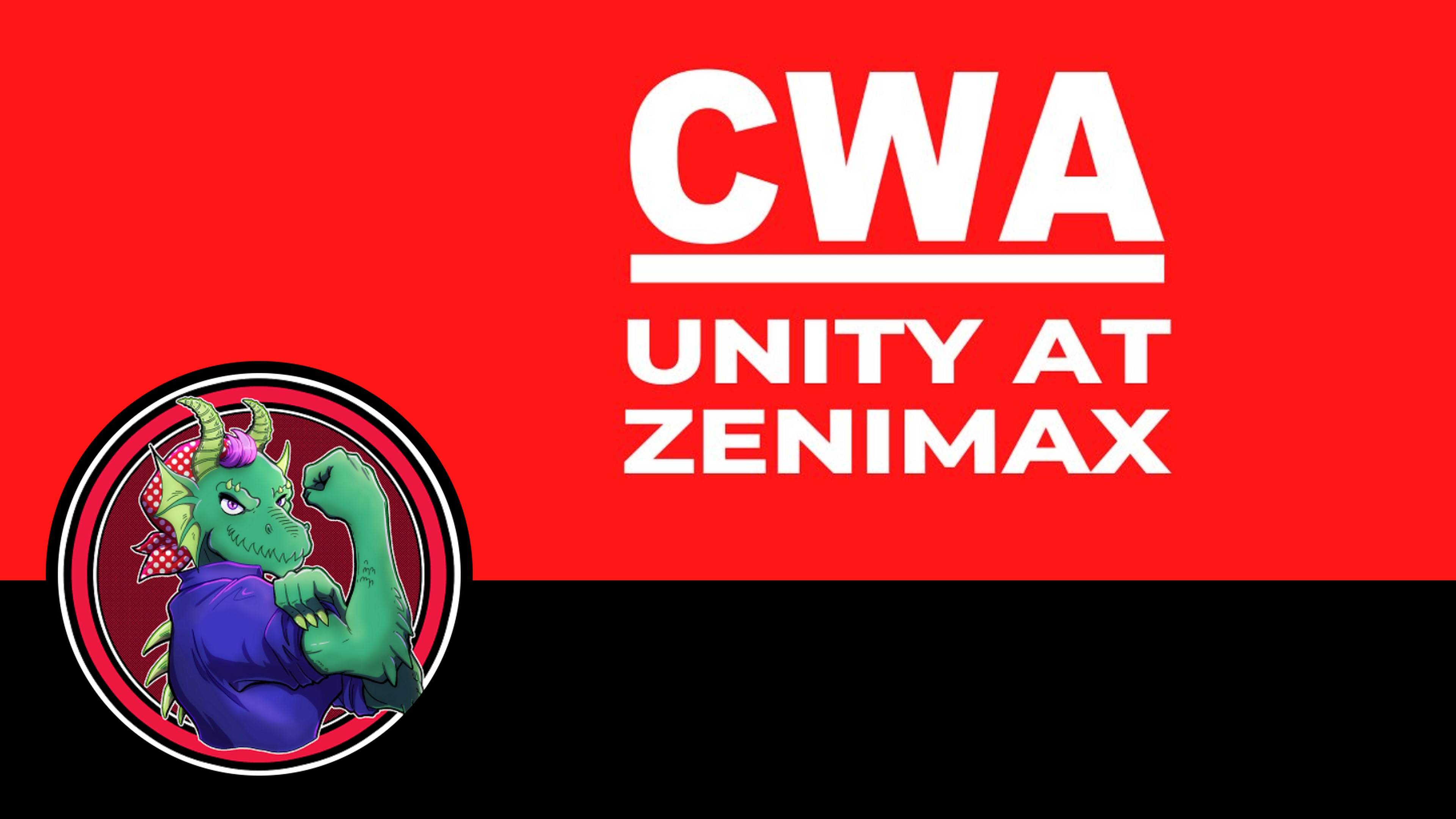 En-tête Twitter de ZeniMax Workers United