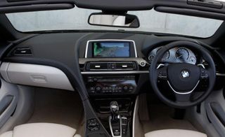 ﻿BMW 6 Series Convertible interior