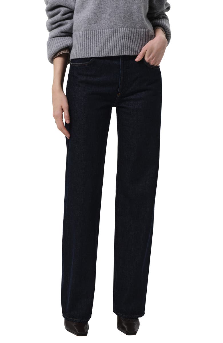Annina High Waist Straight Leg Jeans