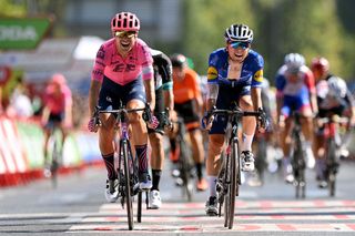 Magnus Cort of Team EF Education-Nippo sprints to stage 12 victory