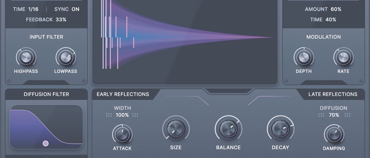 Minimal Audio Swarm Reverb