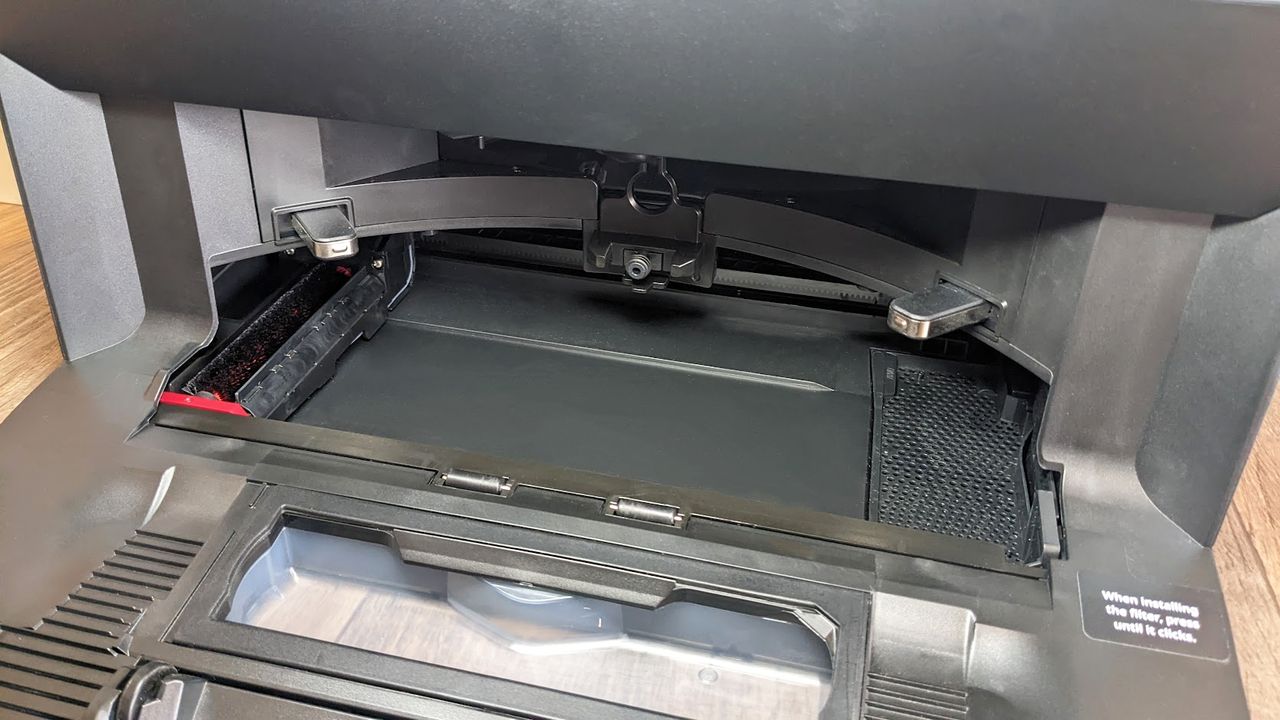 Roborock S7 MaxV Ultra mop cleaning area