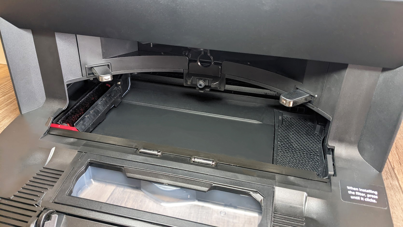 Roborock S7 MaxV Ultra mop cleaning area