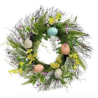 Easter decorations: Argos Home Faux Floral Egg Wreath