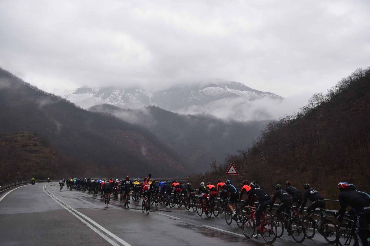 Riders endured dreadful conditions on stage 6