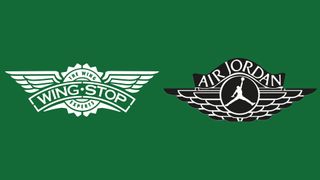 People are still mistaking this Nike Air logo for the Wingstop emblem