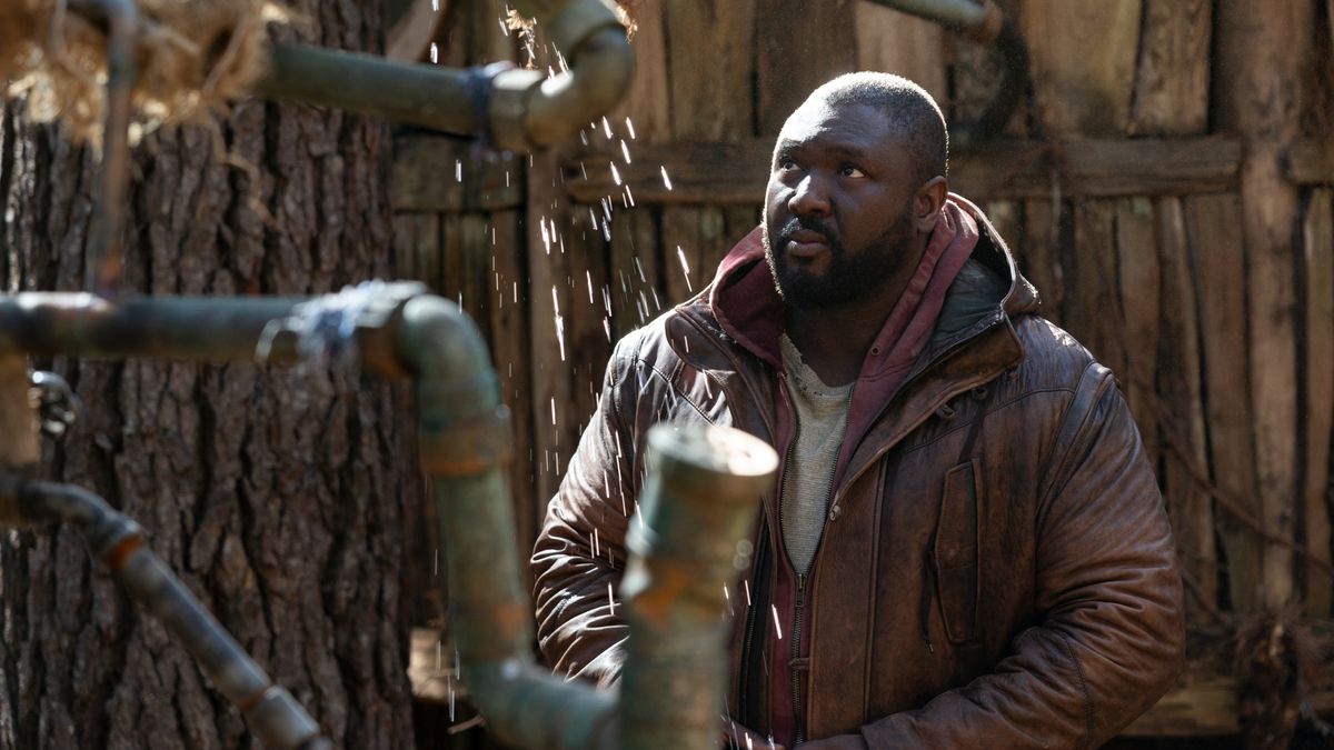Nonso Anozie as Tommy "Big Man" Jepperd n "Sweet Tooth" on Netflix.