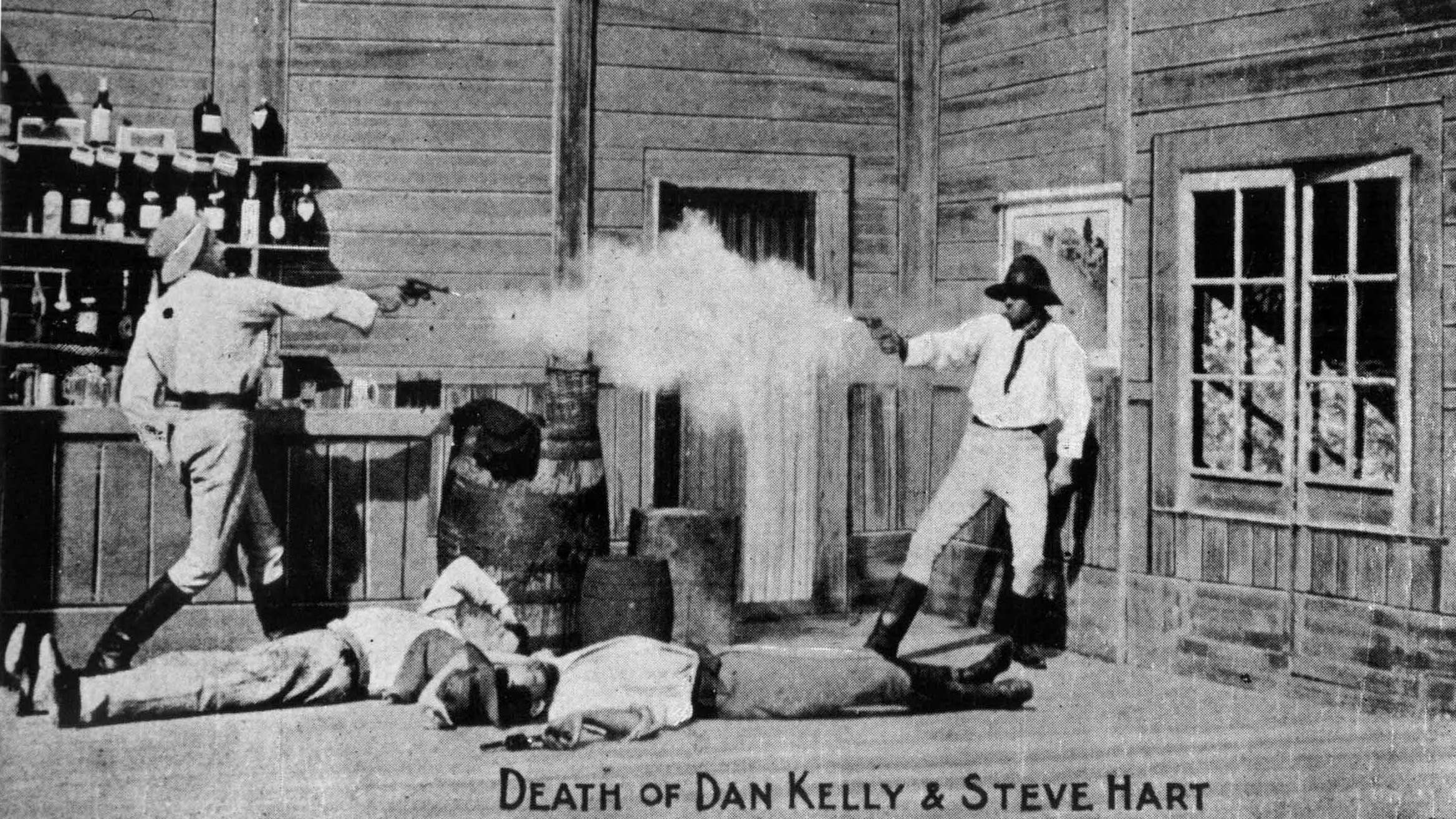 The Story of the Kelly Gang' is a 1906 Australian film that traces the life of the legendary infamous outlaw and bushranger Ned Kelly (1855–1880). It was written and directed by Charles Tait. The film ran for more than an hour; and at that time was the longest narrative film yet seen in the world.