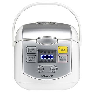 White and silver Lakeland multicooker