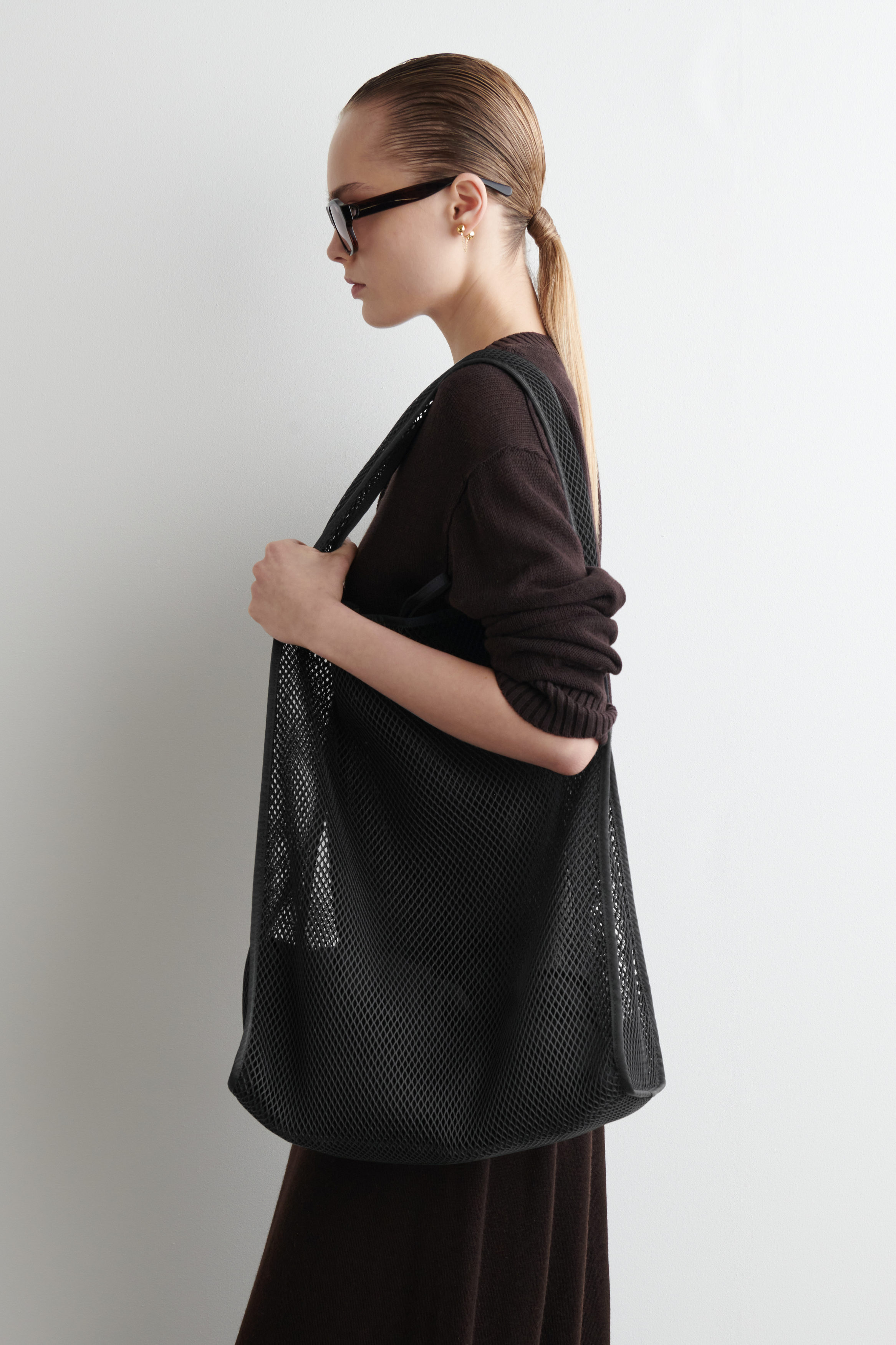 Slouchy Tote Bag - Mesh