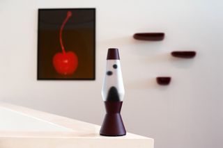 Sabine Marcelis' design for a burgundy lava lamp