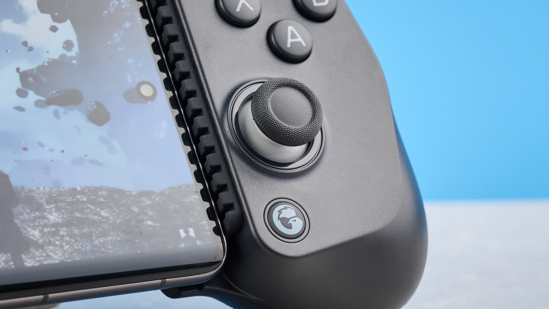 A black GameSir X5 Lite mobile gaming controller
