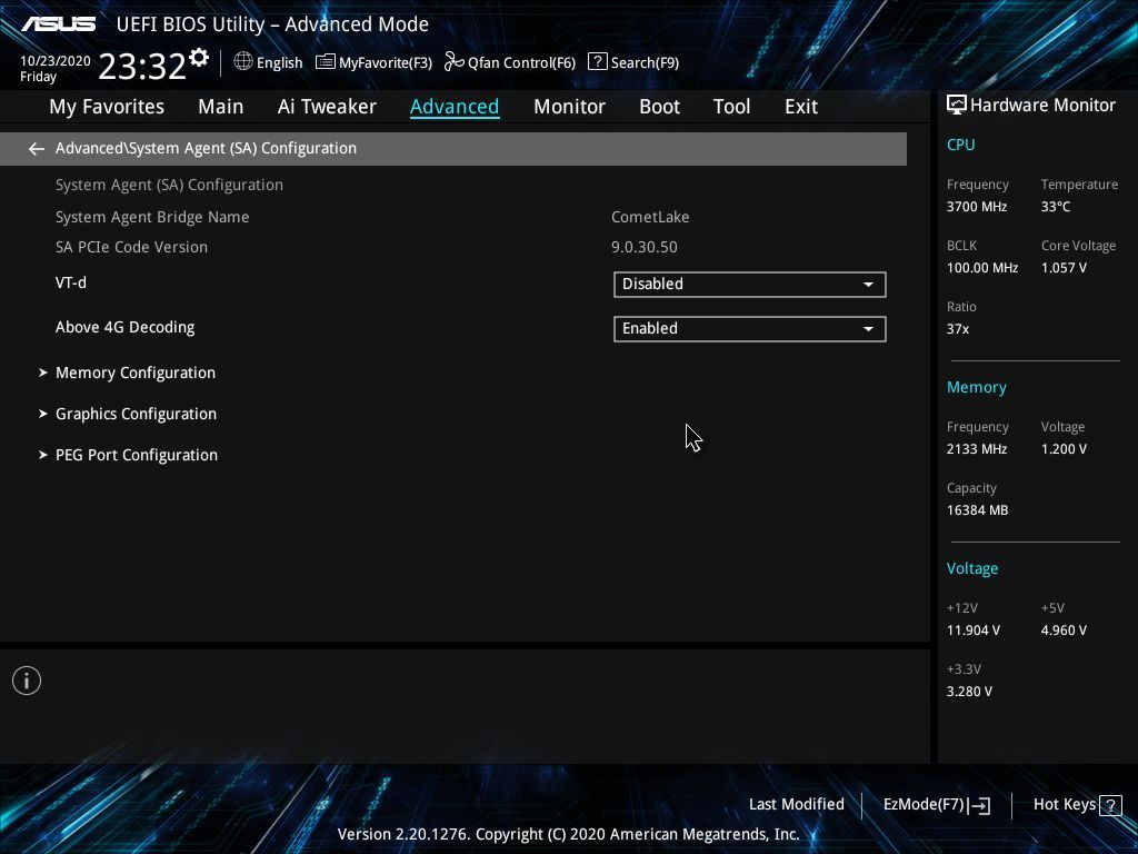Asus Prime Z490M-Plus BIOS