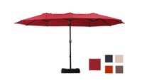 Clihome 15-foot Patio Umbrella with Base: was $244 now $183 @ Lowes