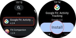 Install Google Fit on Galaxy Watch 5