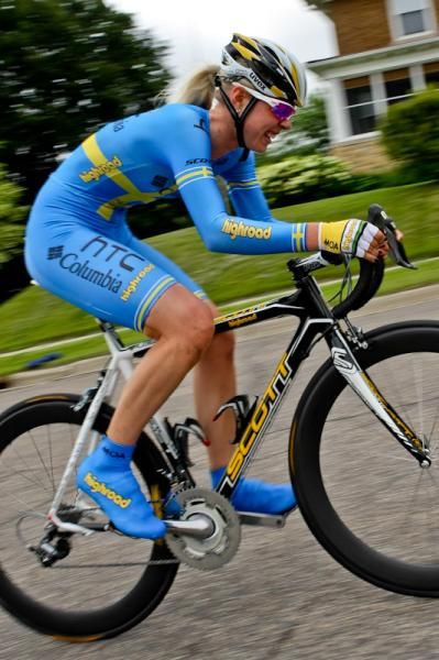 Amelia Fahlin (HTC-Columbia) is skipping some racing in Europe to spend time here in Minnesota.