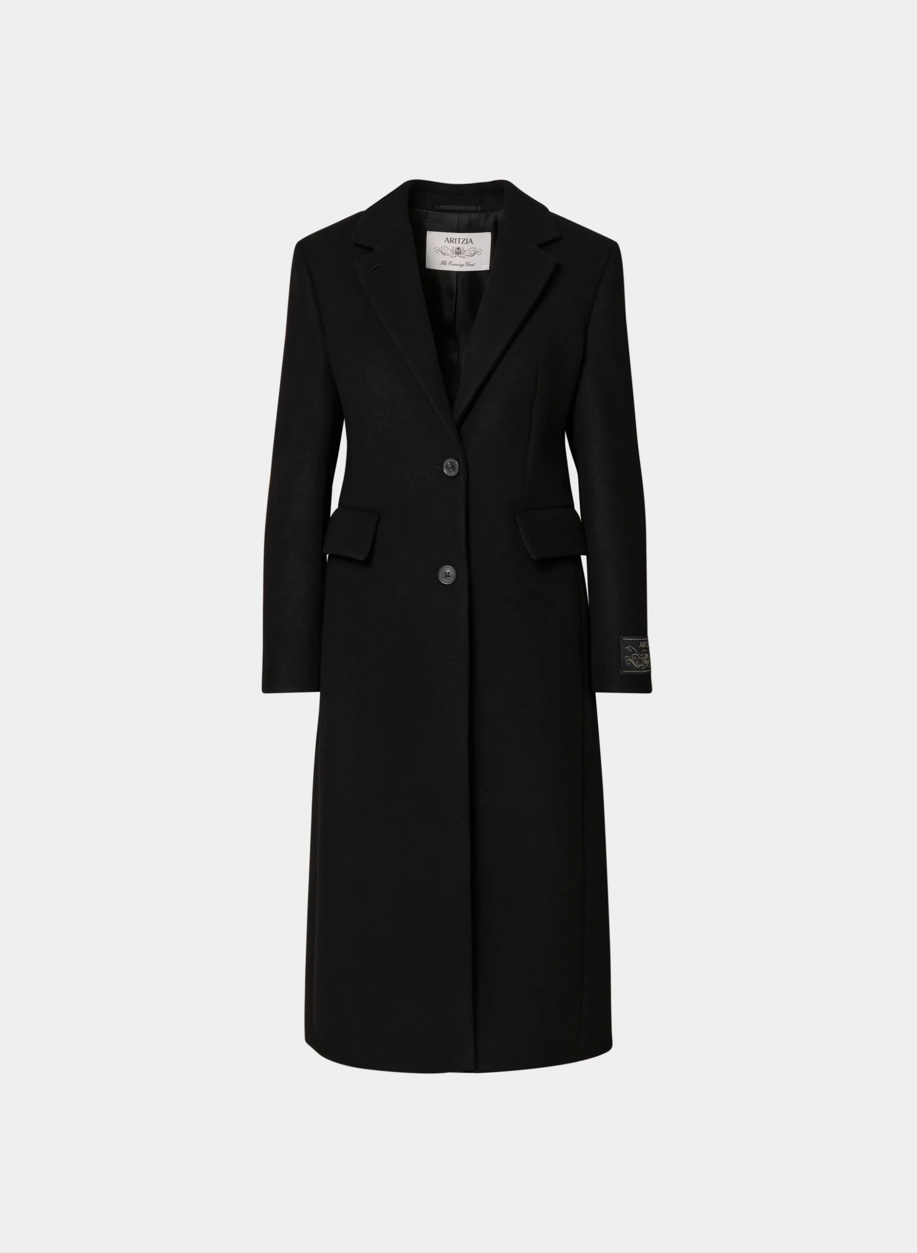 The Evening Coat - Luxe Wool Cashmere