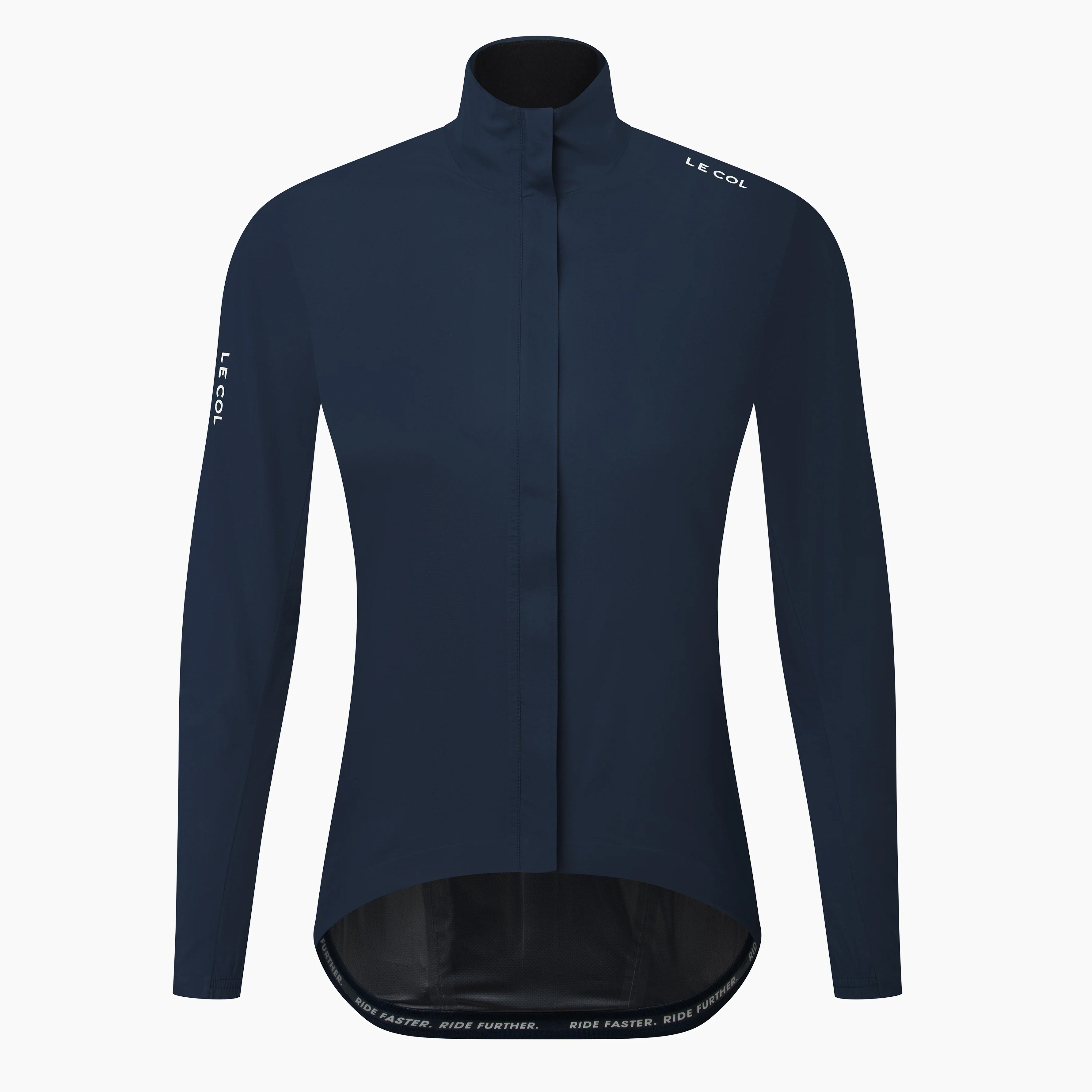 Le Col Pro Lightweight cycling rain jacket in blue