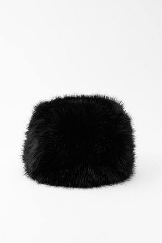 faux fur cap