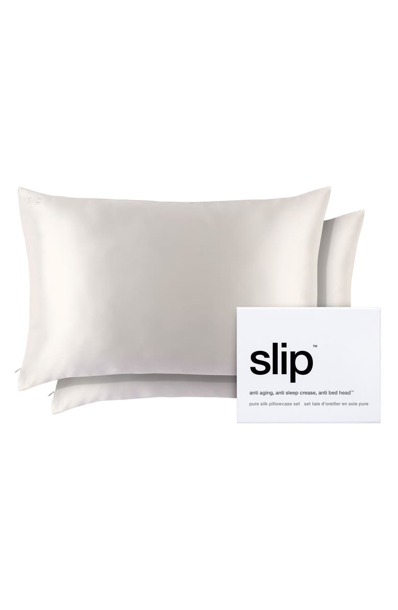 Set of 2 Silk Queen Pillowcases